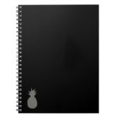 Silver Pineapple Spiral-laptop Notitieboek (Voorkant)