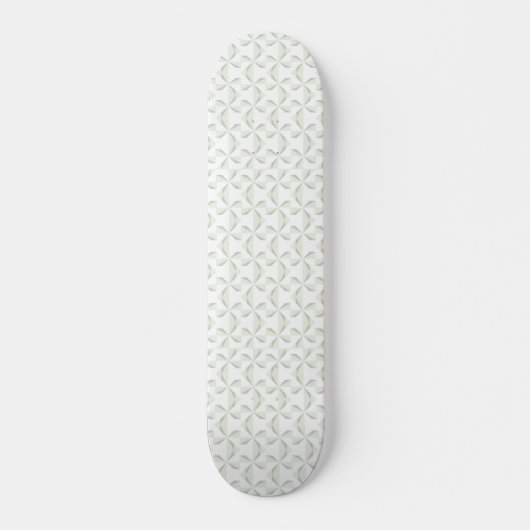 Silver Pinwheels Skateboard (Voorkant)
