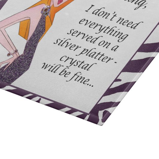 Silver Platter DIVA Snijplank (Hoek)