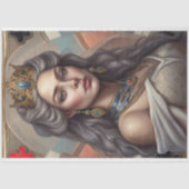 Silver Queen Decoupage papier (Voorkant)