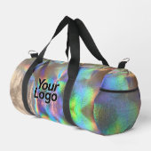 Silver Rainbow Holographic Luxury Business Logo Plunjezak (Rechterhoek)