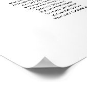 Silver & Red 22 Tafel White Wedding Seating Chart Poster (Hoek)