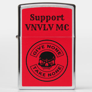 Silver Red en Black VNVLVMC-draagster Zippo Lighte