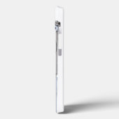 Silver Retro Pyphone iphone draagtas Case-Mate iPhone Case (Achterkant / Links)