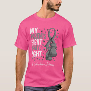 Silver Ribbon Ouders Schizofrenie Bewustzijn T-shirt