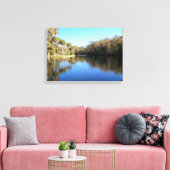 Silver River Beaush Canvas Afdruk (Insitu (Woonkamer))