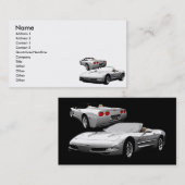 Silver Roadster Visitekaartje (Voorkant / Achterkant)