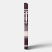 Silver Roos Paarse Abstracte afdrukken Case-Mate iPhone Case (Achterkant / Links)