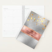 Silver rose or stars business 2026 (Devant avec enveloppe)