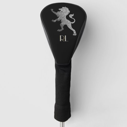 Silver Royal Lion Golfheadcover (Voorkant)