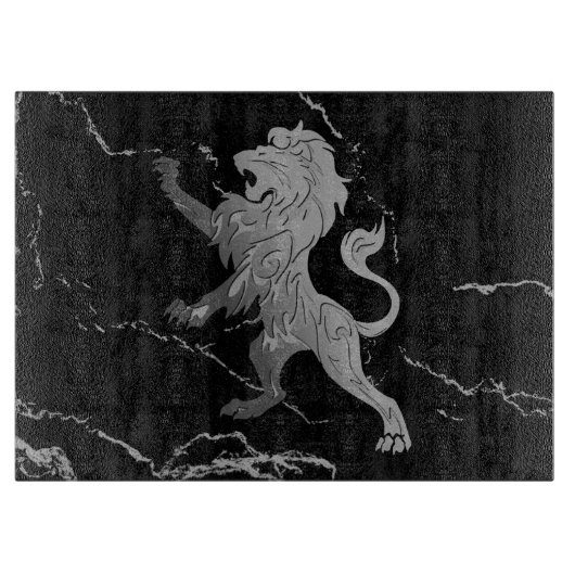 Silver Royal Lion Snijplank (Voorkant)