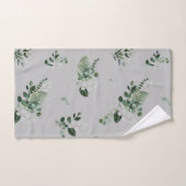  SILVER SAGE BOTANICAL BATHROOM TOWEL SET BAD HANDDOEK (Handdoek)