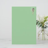 Silver Sage Stationery Briefpapier (Staand voorkant)