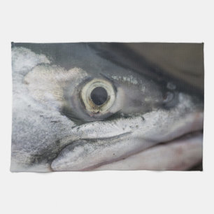 Silver Salmon Face Theedoek