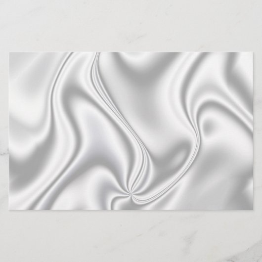 Silver Satin Briefpapier (Voorkant)