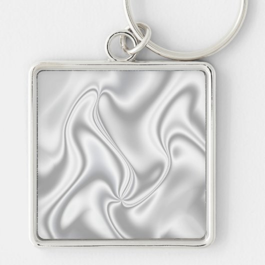 Silver Satin Sleutelhanger (Voorkant)