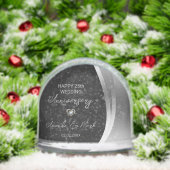 Silver Satin Wedding Anniversary (Noël)