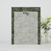 Silver Scorpio Zodiac Sign Woodland Digital Camo (Staand voorkant)