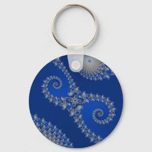 Silver Seahorse Sleutelhanger