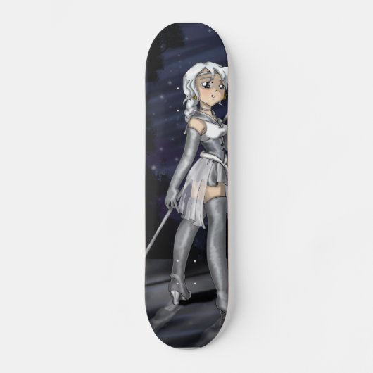 Silver Senshi Skateboard (Voorkant)