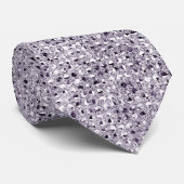 Silver Sequin Effect Stropdas (Opgerold)
