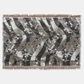 Silver Sequins brandend man Deken (Voorkant)