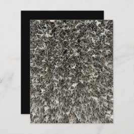 Silver Shaggy Labels Scrapbook Paper