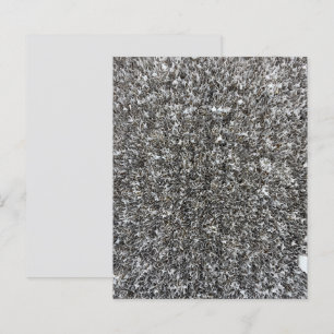 Silver Shaggy petites étiquettes Papier à papier