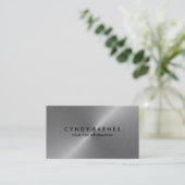 Silver Sheen Visitekaartje (Staand voorkant)