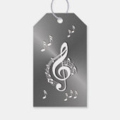 Silver Shine Music Cadeaulabel (Voorkant)