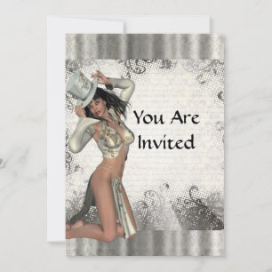 Silver showgirl kaart