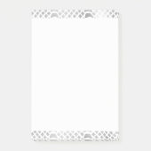 Silver Snake Print Post-it® Notes (Voorkant)