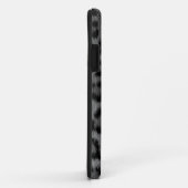 Silver Snow Leopard Print iPhone 5 Hoesje (Achterkant/rechts)