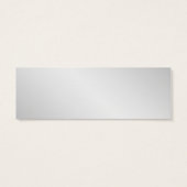 Silver Snowflake Hiver Mariage Boire Billets (Dos)