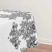 Silver Snowflake Tafelkleed (Voorbeeld)