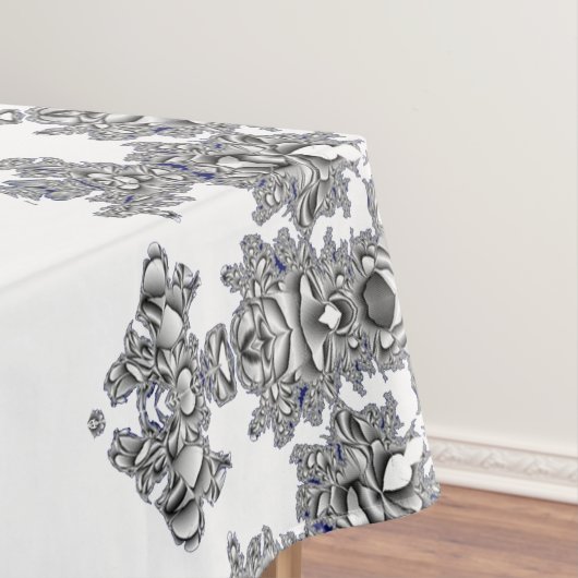 Silver Snowflake Tafelkleed (Voorbeeld)