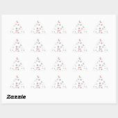 Silver Snowflakes Gift Labels (Vel)