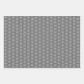 Silver Snowflakes Inpakpapier Vel (Voorkant 3)