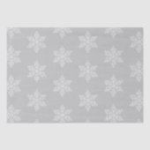 Silver Snowflakes kerst Tissuepapier (Voorkant)