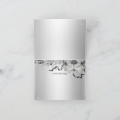 Silver Sparkle Mask Masquerade Bedankt (Binnen)