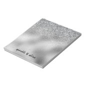 Silver Sparkle Notitieblok (Gedraaid)