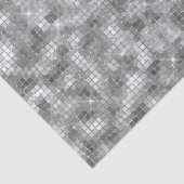Silver Sparkle Tissuepapier (Detail)