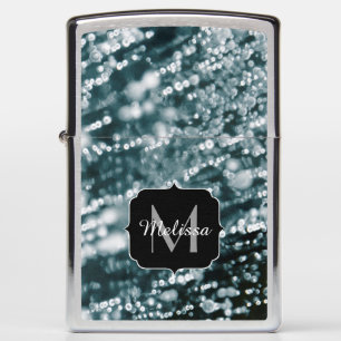 Silver sparkles Bevroren ijzeborrels Monogram