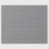 Silver Sparkly Glittery Vibrant Cadeaupapier (Vlak)
