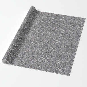 Silver Sparkly Glittery Vibrant Cadeaupapier