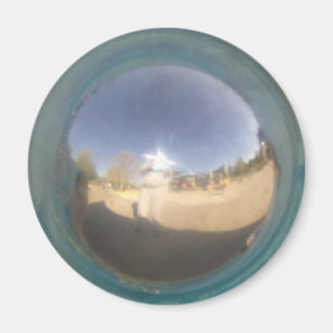 Silver Sphere Magnet Magneet