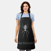 Silver Spider Halloween Schort (Gedragen)
