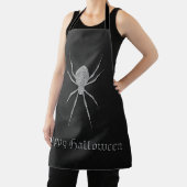 Silver Spider Halloween Schort (Insitu)