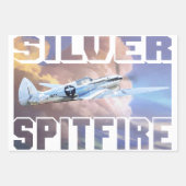 Silver Spitfire Inpakpapier Vel (Voorkant)