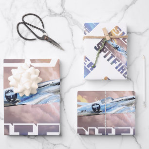 Silver Spitfire Inpakpapier Vel